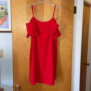 Bobeau Cold shoulder dress